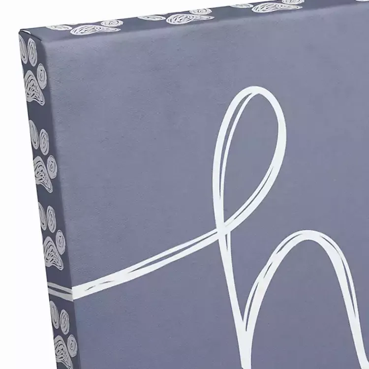 Kirklands Home Wall Quotes & Signs|Runs To Greet You Canvas Art Print, 18x12 in.