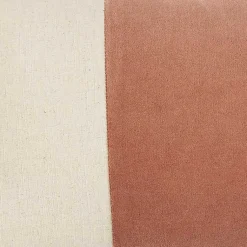 Best Rust Velvet Colorblock Lumbar Pillow Pillows