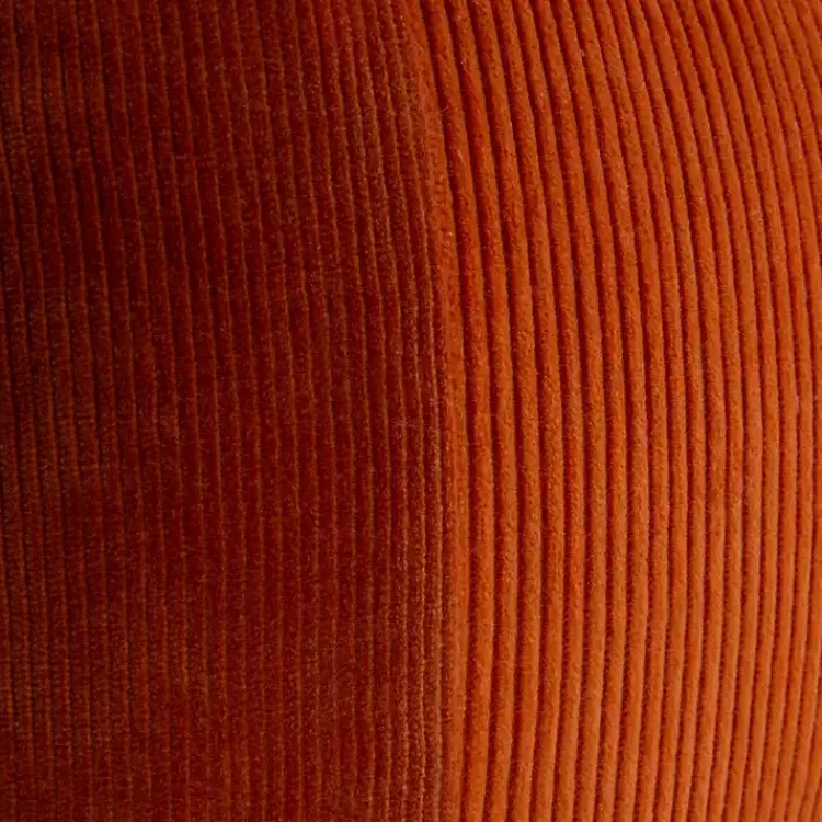 Best Rust Velvet Corduroy Lumbar Pillow Pillows