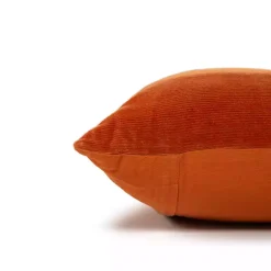 Best Rust Velvet Corduroy Lumbar Pillow Pillows