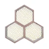 Kirklands Home Shelves|Rustic Honeycomb Wall Shelf