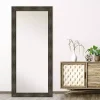 Kirklands Home Full Length & Floor Mirrors|Rustic Rail Charred Framed Mirror