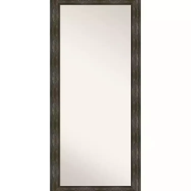 Kirklands Home Full Length & Floor Mirrors|Rustic Rail Charred Framed Mirror