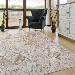 Kirklands Home Outdoor Rugs|Rustic Southern Indoor/Outdoor Area Rug, 7x9