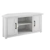 Kirklands Home Tv Stands & Media Consoles|Rustic White Katy-Corner TV Stand