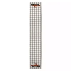 Kirklands Home Table Linens|Rusty Harvest Truck Table Runner Gray