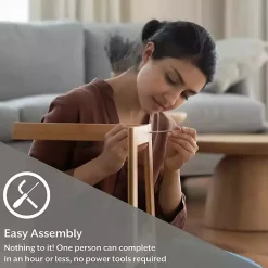 Kirklands Home Accent Chairs|Saddle Faux Leather Accent Chair Brown