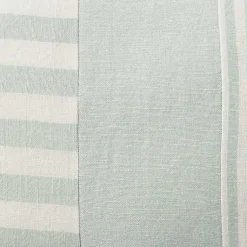 Best Sage Asymmetrical Stripes Lumbar Pillow Pillows