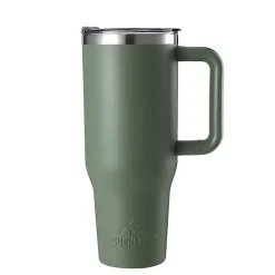 Kirklands Home Glassware & Drinkware|Sage 40 oz. Insulated Travel Tumbler Green