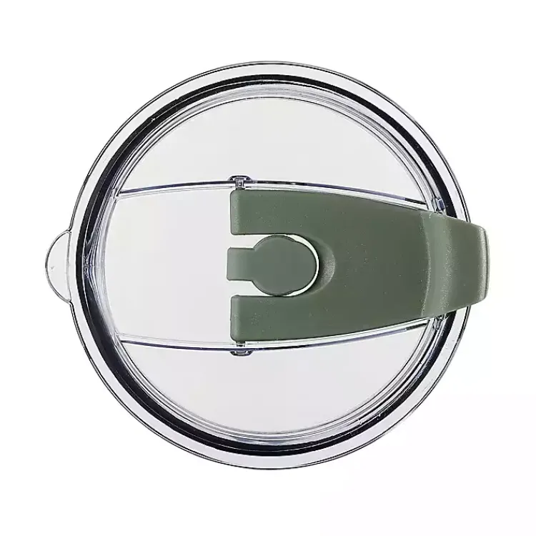 Kirklands Home Glassware & Drinkware|Sage 40 oz. Insulated Travel Tumbler Green