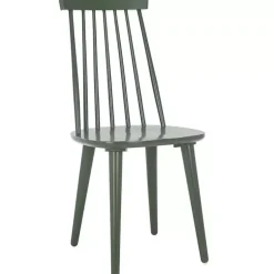 Kirklands Home Dining Chairs|Sage Burris Dining Chairs, Set of 2 Green