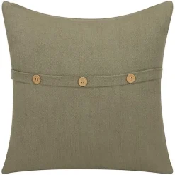 Sale Sage Buttoned Throw Pillow Pillows