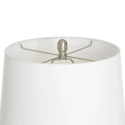 Kirklands Home Table Lamps|Sage Green Ceramic Dimpled Table Lamp White