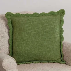Sale Sage Juna Scalloped Pillow Pillows