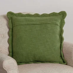 Sale Sage Juna Scalloped Pillow Pillows