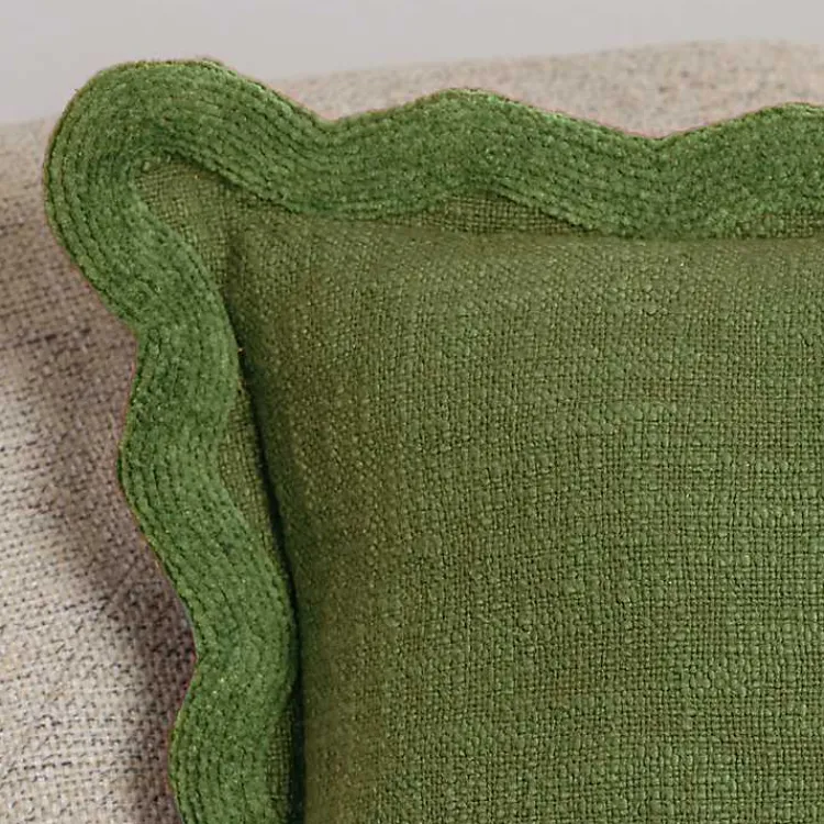 Sale Sage Juna Scalloped Pillow Pillows