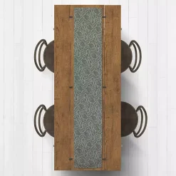 Kirklands Home Table Linens|Sage Leaves Table Runner, 72 in. Green