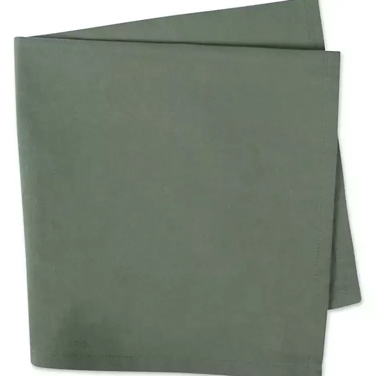 Kirklands Home Table Linens|Sage Napkins, Set of 6 Green