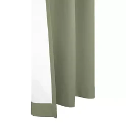 Kirklands Home Curtains & Drapes|Sage Room Darkening Curtain Panel Set, 54 in. Green