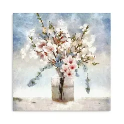 Kirklands Home Canvas Art|Sakura Jar Canvas Art Print, 40x40 in.