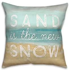 Hot Sand Is The New Snow Pillow Christmas Pillows
