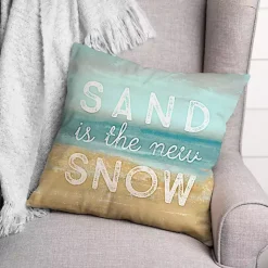 Hot Sand Is The New Snow Pillow Christmas Pillows
