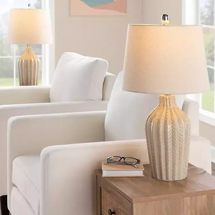 Kirklands Home Table Lamps|Sand Rockwell Table Lamps, Set of 2 Tan