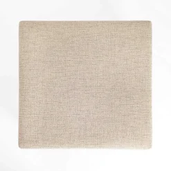 Kirklands Home Coffee Tables|Sand Upholstered Chanson Coffee Table Ottoman Tan