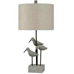 Kirklands Home Table Lamps|Sandpiper Table Lamp Gray