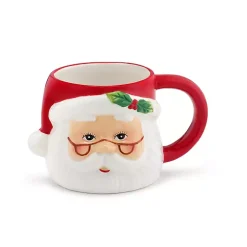 Kirklands Home Glassware & Drinkware|Santa Christmas Mug