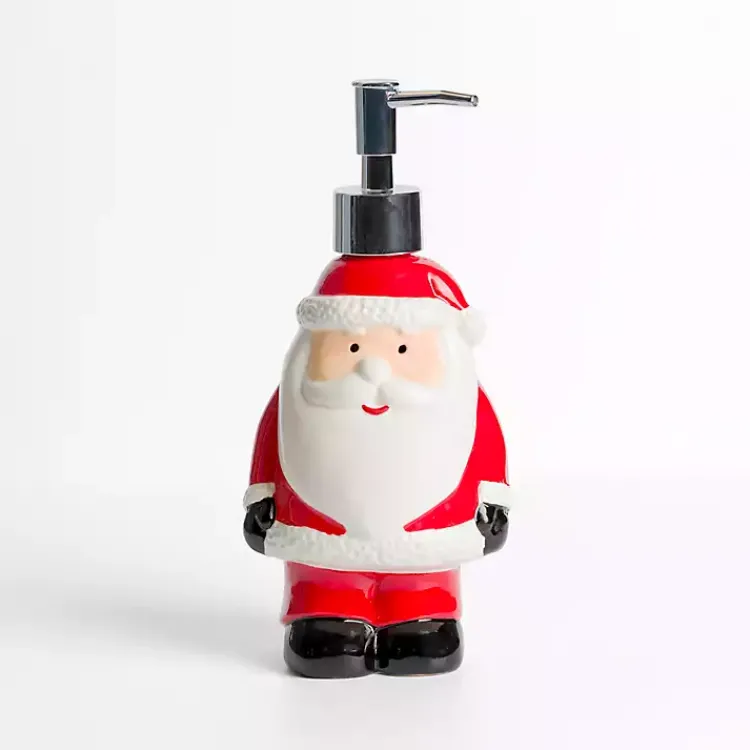 Kirklands Home Kitchen Accessories|Santa Claus Soap Dispenser