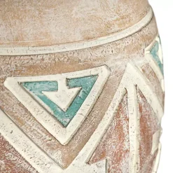 Kirklands Home Table Lamps|Santa Fe Carved Motif Table Lamp Tan