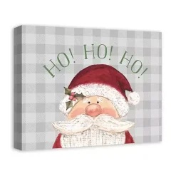 Online Santa Ho Ho Ho Christmas Canvas Art Print Christmas Art & Wall Decor