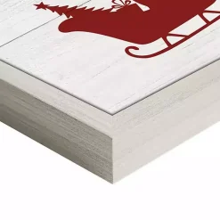 Outlet Santa's Rules Framed Canvas Print Christmas Art & Wall Decor