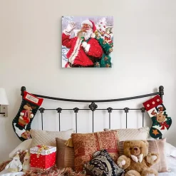 Best Santa's Toys Canvas Art Print Christmas Art & Wall Decor