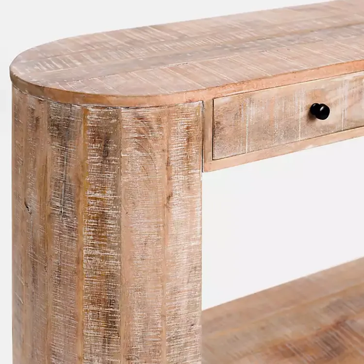 Kirklands Home Console Tables|Sawmark 2-Drawer Console Table Brown