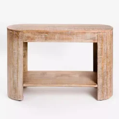 Kirklands Home Console Tables|Sawmark 2-Drawer Console Table Brown