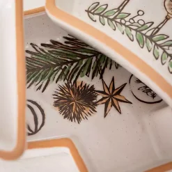New Scandi Christmas Tree 3-pc. Serving Platter Set Christmas Dining & Entertaining