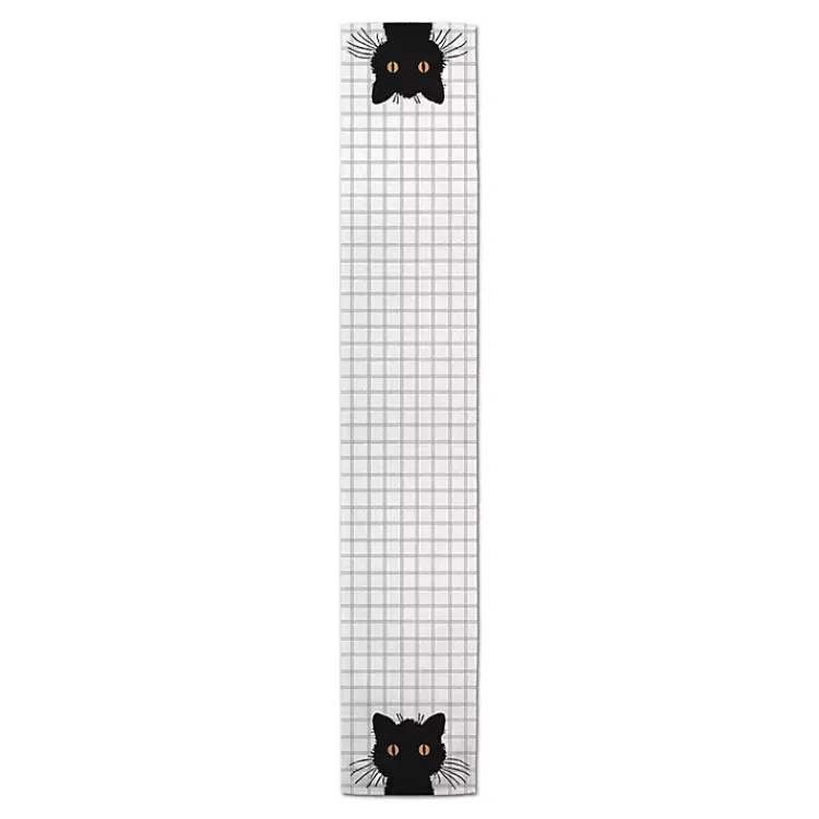 Discount Scaredy Cat Table Runner, 72 in. Halloween
