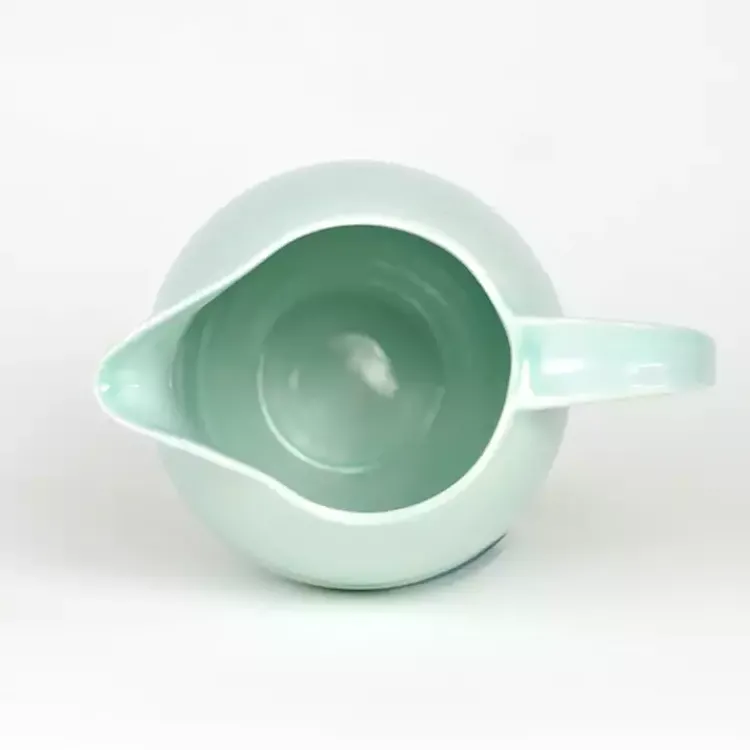 Kirklands Home Serving & Entertaining|Seafoam and Onyx Serving Pitcher