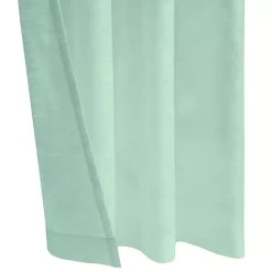 Kirklands Home Curtains & Drapes|Seafoam Boucle Sheer Curtain Panel, 95 in. Green