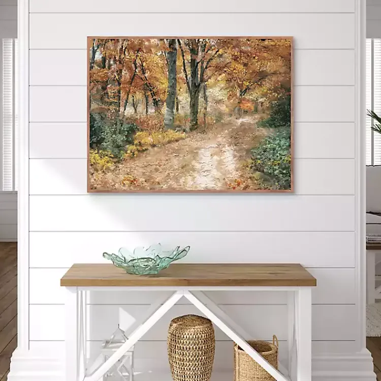 Kirklands Home Canvas Art|Seasonal Colors Framed Canvas Art Print