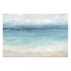 Kirklands Home Canvas Art|Serene Sea Landscape Giclee Canvas Art Print Blue