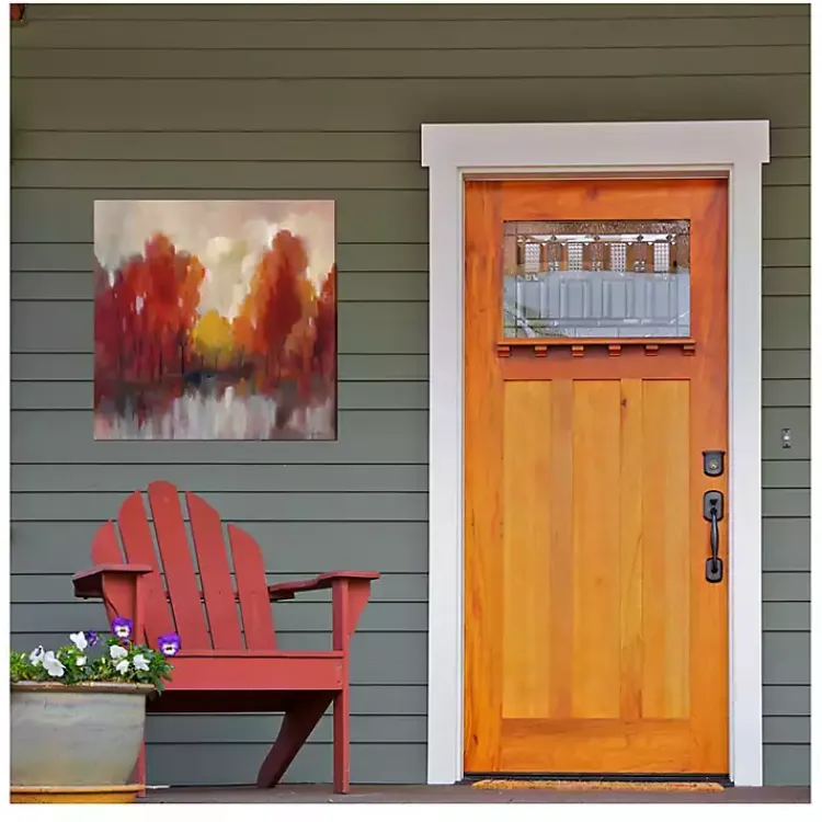 Kirklands Home Outdoor Wall Decor|Shades of Fall Outdoor Canvas Art Print