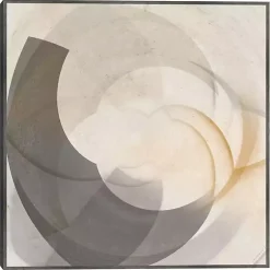 Kirklands Home Canvas Art|Shadow Swoop Framed Canvas Art Print