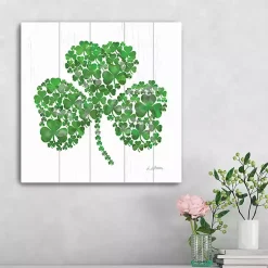 Sale Shamrock Mosaic Canvas Art Print St Patricks Day Decorations
