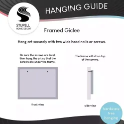 New Sheep with Santa Hat Framed Canvas Art Print Christmas Art & Wall Decor