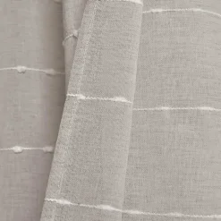 Kirklands Home Curtains & Drapes|Sheer Textured Curtain Panel Set, 84 in. Gray