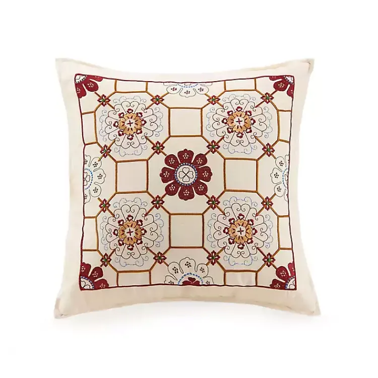 Kirklands Home Comforters|Shyla Yellow Vinework King 5-pc. Comforter Set