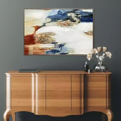 Kirklands Home Canvas Art|Sienna Twilight Framed Canvas Art Print